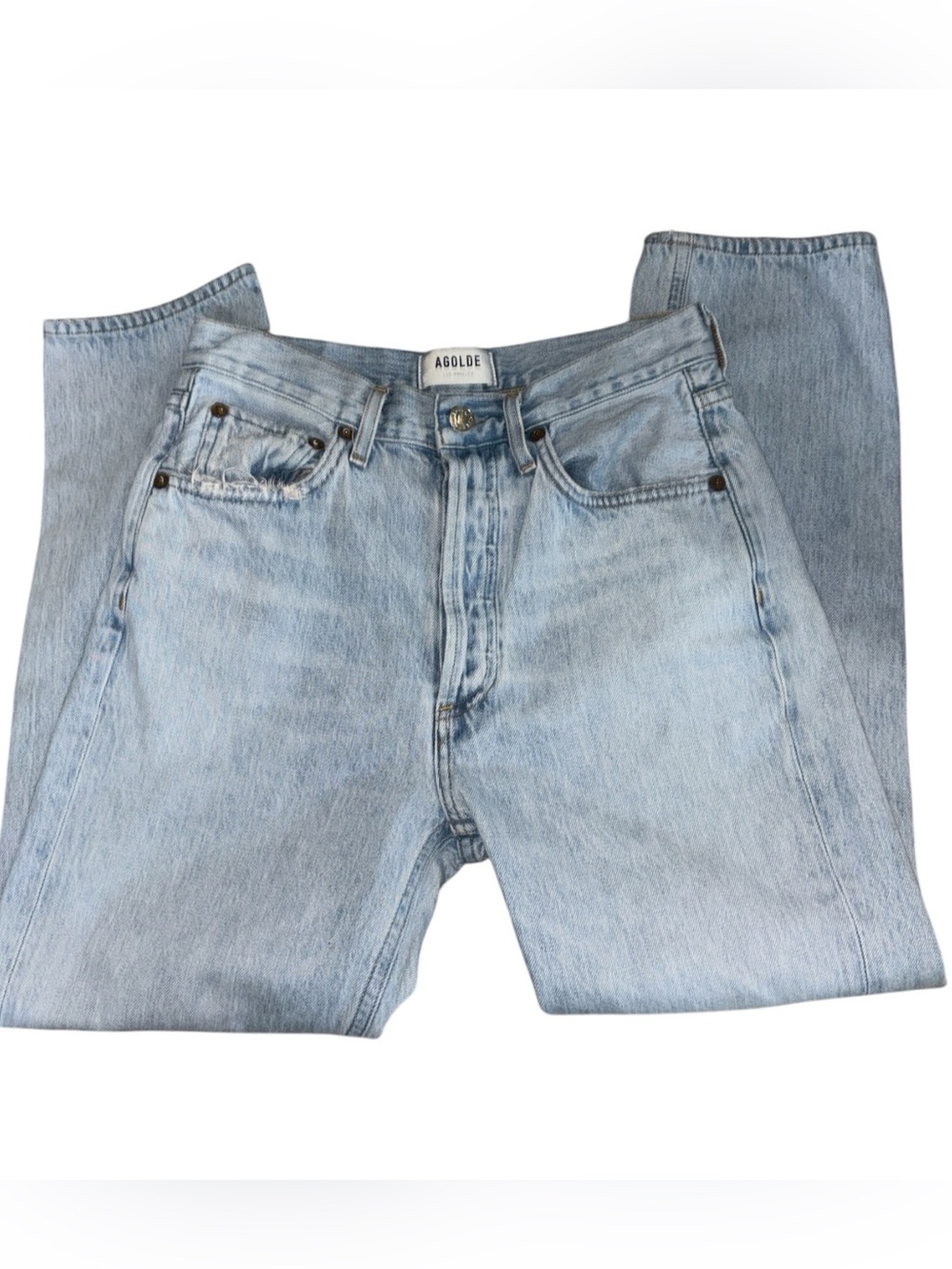 Agolde Straight Light Blue Men's Jeans